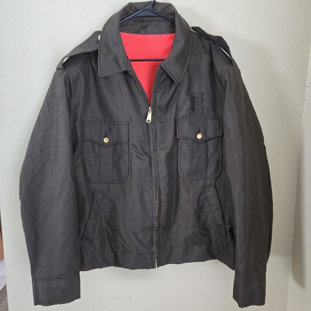 Blauer Featherweight Rain Reversible Jacket XL High Visibility Gore-Tex
